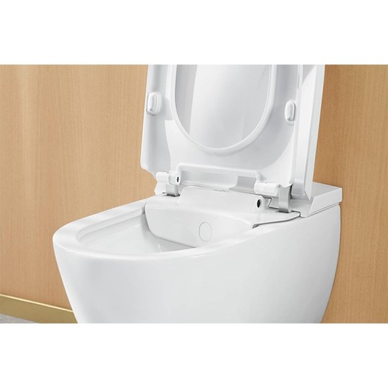 Villeroy-Boch, Subway 2.0, Vas WC suspendat, direct flush, cu functie de bideu ViClean, alb