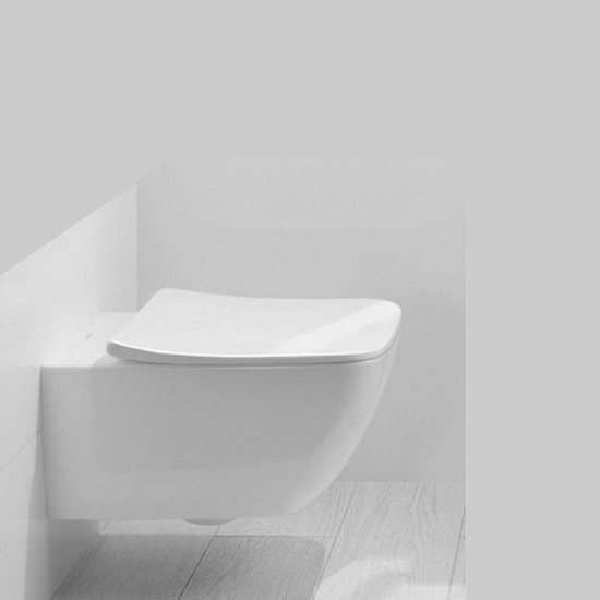 Vas WC suspendat , direct flush, alb, Venticello