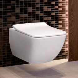 Vas wc suspendat Villeroy & Boch, Venticello, direct flush, alb