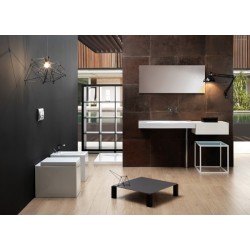 Vas Wc Oz stativ cu Capac  Alb