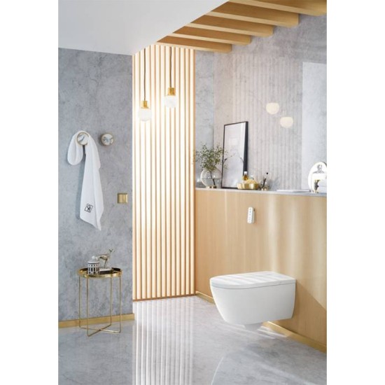 Villeroy-Boch, Subway 2.0, Vas WC suspendat, direct flush, cu functie de bideu ViClean, alb