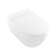 Villeroy-Boch, Subway 2.0, Vas WC suspendat, direct flush, cu functie de bideu ViClean, alb