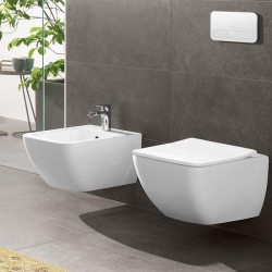 Vas wc suspendat Villeroy & Boch, Venticello, direct flush, alb