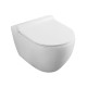 Set vas WC suspendat cu capac Minerva rimless Fluminia