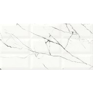 Faianta ARCE WHITE STRUCTURE GLOSSY 29,7 x 60  Cersanit