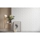 Faianta WHITE TWIST STRUCTURE SUPER MATT, 29.7 x 59.8 cm, Cersanit