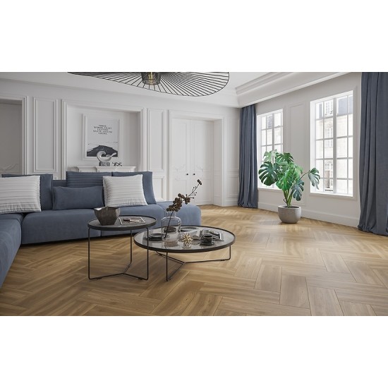 Gresie BIRCH WOOD BROWN 18.5 x 59 cm, Cersanit