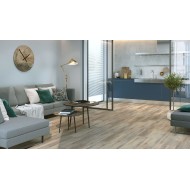 Gresie CLASSIC OAK COLD BROWN 14.7 x 89 cm, mata, rectificata, Cersanit