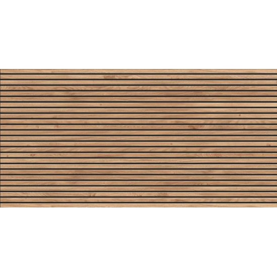GRESIE WOOD BROWN RIFLAJ MAT 60X120