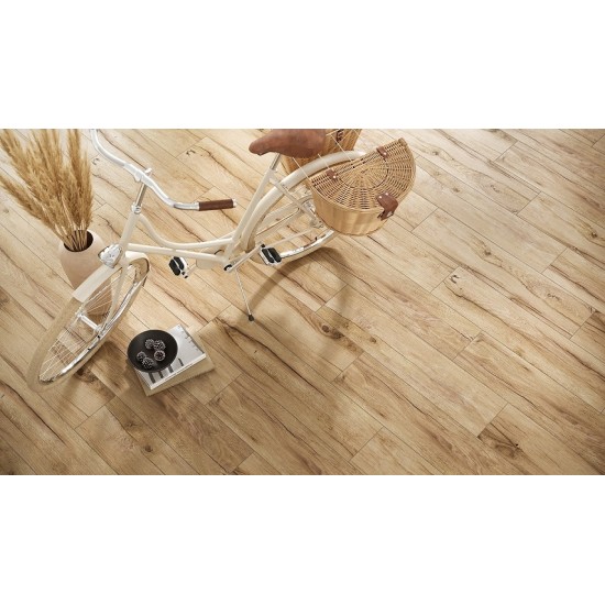 GRESIE PASSION OAK NATURAL 22,1X89, RECTIFICATA, CERSANIT