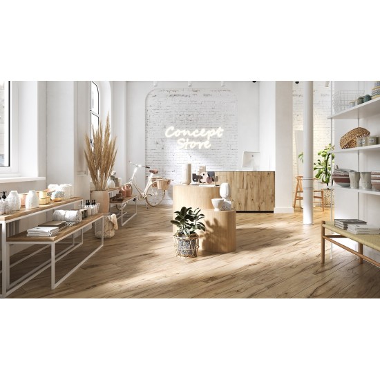 GRESIE PASSION OAK NATURAL 22,1X89, RECTIFICATA, CERSANIT