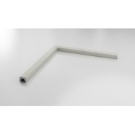 Prag de dus compozit, Grey, patrat pentru cabina de dus 125X125 cm, Fat