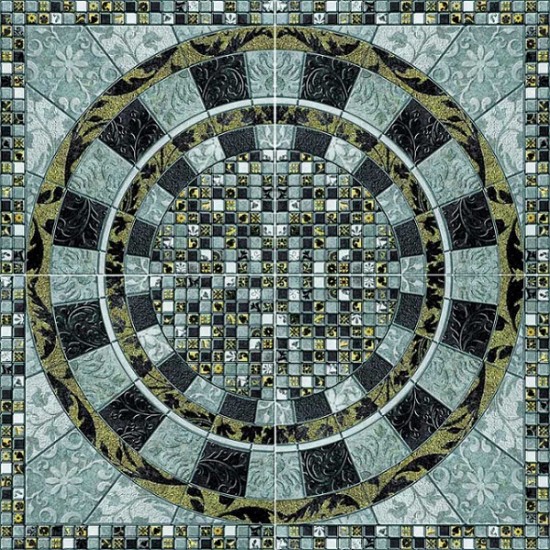 Decor Mytho Acero 66 x 66 cm GRES ARAGON