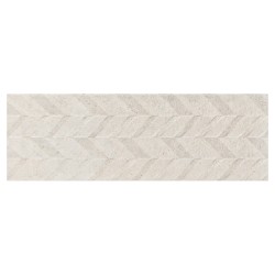 Faianta Saw Asphalt White 30 x 90 cm