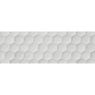 Faianta Domo Perla, Decor Hex, Mata, Rectificata 30 x 90 cm, Geotiles