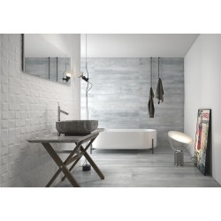 Faianta DECOR BLANCO RLV. MATE 30 X 90, Rectificata, Geotiles