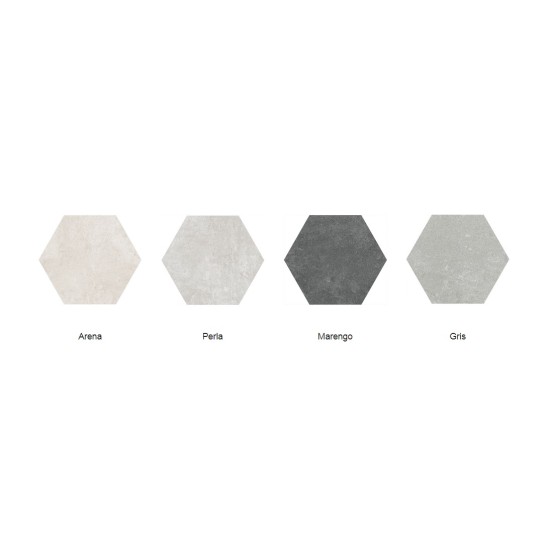 GRESIE HEXA GROUNDHEX ARENA 25.8X29, HEXAGONALA GEOTILES