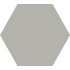 GRESIE HEXA SOLID GREY 25.8X29, HEXAGONALA GEOTILES