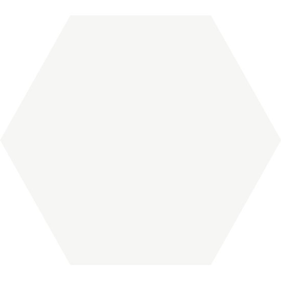 GRESIE HEXA SOLID WHITE 25.8X29, HEXAGONALA GEOTILES