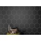 GRESIE HEXA SOLID BLACK 25.8X29, HEXAGONALA GEOTILES