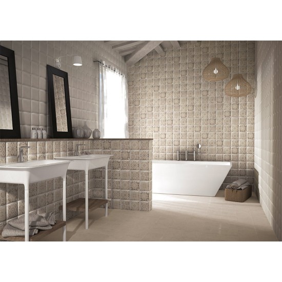 Faianta Bombato Decor Derby 15x15, Mainzu