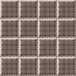 Faianta Bombato Decor Metal Black 15x15 cm, Mainzu