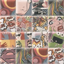 Faianta Bombato Decor York 15x15 cm, Mainzu