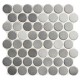 Faianta Circle Glossy Grey 30.9 x 30.9 cm