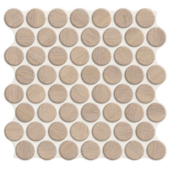 Faianta Circle Oak Mata 30.9 x 30.9 cm Realonda