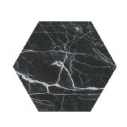 Gresie hexagonala Dark Marble 28.5 x 33 cm Realonda