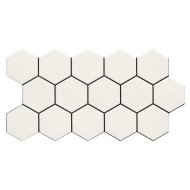 Gresie HEX SNOW 26.5 x 51 cm, REALONDA