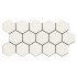 Gresie HEX SNOW 26.5 x 51 cm, REALONDA