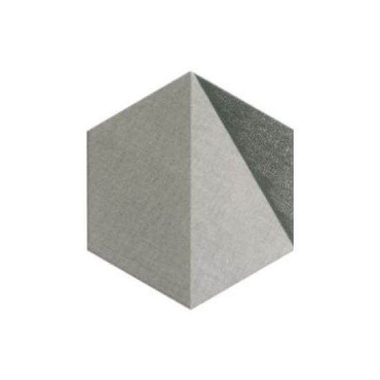 Gresie Hextangram Fabric Grey 28.5 x 33 cm, REALONDA