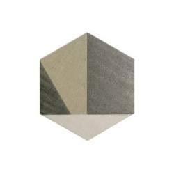 Gresie Hextangram Fabric Taupe 28.5 x 33 cm, REALONDA