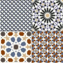 Gresie Marrakech Colour Patchwork 44 x 44 cm