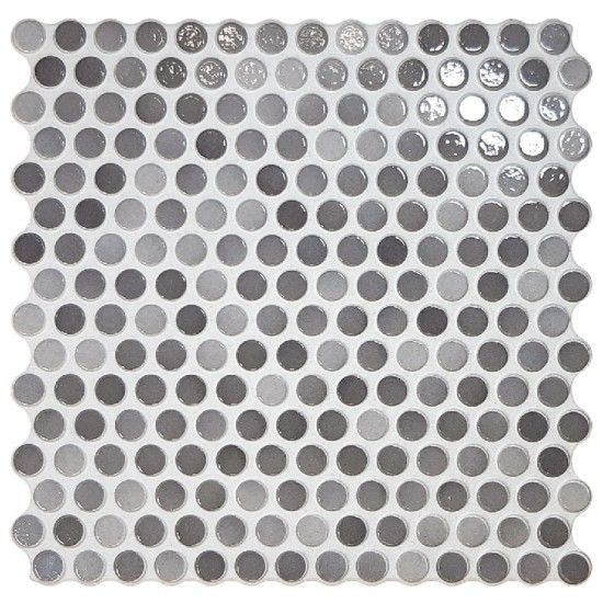 Gresie Penny Grey Glossy 30.9 x 30.9 cm