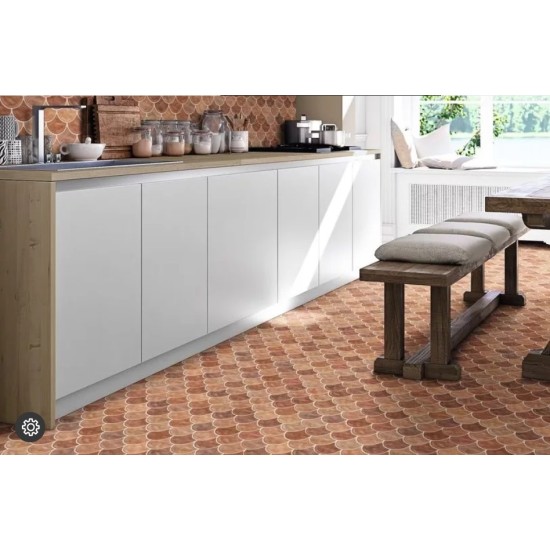 GRESIE SCALE COTTO MATA 30.7 x 30.7 cm, Realonda