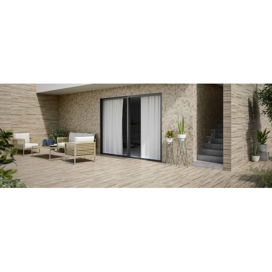 Gresie Sequoia HEX White 26.5 x 51 cm, REALONDA