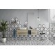 Gresie hexagonala Venato Deco Dark 33 x 28.5 cm Realonda