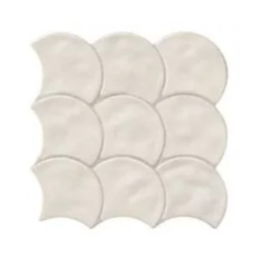 Gresie SCALE WHITE Mata 30.7 x 30.7 cm, Realonda