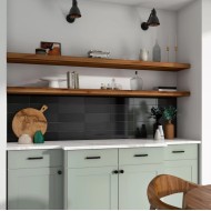 Faianta Camden Dark Grey, tip Metro, 10 x 30 cm, Ribesalbes