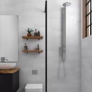 Faianta Camden White, tip Metro, Alb 10 x 30 cm, Ribesalbes