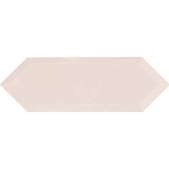 Faianta Picket Beveled Pink, tip Metro, Hexagon Lucios, 10 x 30 cm, Ribesalbes
