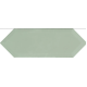 Faianta Picket Beveled Green, tip Metro, Hexagon Lucios, 10 x 30 cm, Ribesalbes
