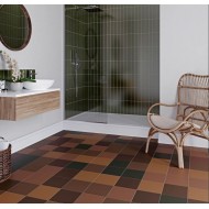 Faianta Gresie Terra Green 6x25, tip Metro, Lucioasa, Ribesalbes