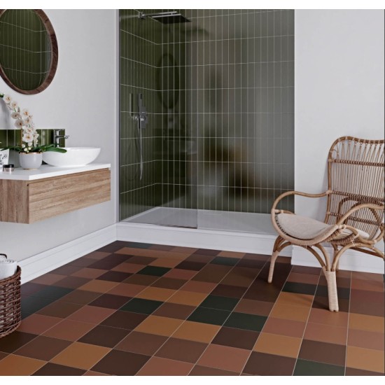 Faianta Gresie Terra Green 6x25, tip Metro, Ribesalbes