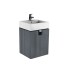Mobilier TWINS 50 gri argintiu, cu un sertar, KOLO