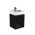 Mobilier TWINS 50 negru mat, cu un sertar, KOLO