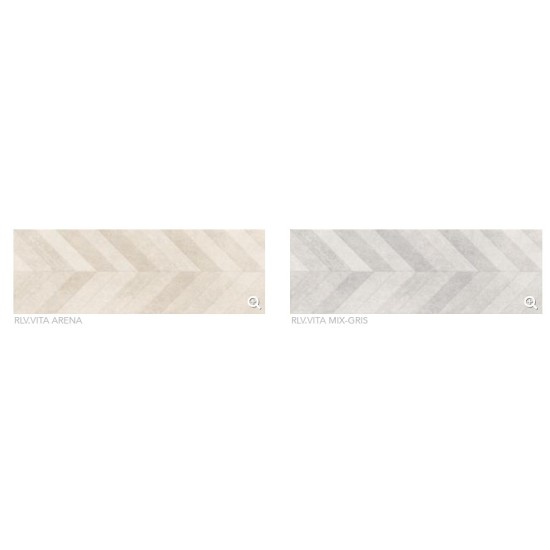 FAIANTA VITA MIX GRI HERRINGBONE 30x90, PAMESA