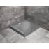 Cadita dus patrata Radaway Doros C Compact Stone 90x90 cm, antracit 